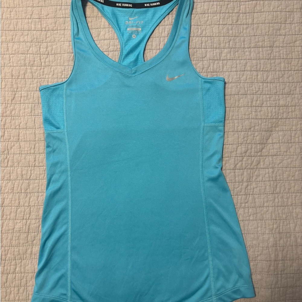 🚫SOLD🚫Nike Women's Aqua Racerback Dri-Fit Tank Top XS